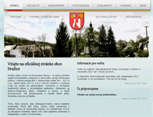 Tablet Screenshot of drazice.sk